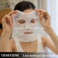 2016 new facial mask lace collagen facial sheet